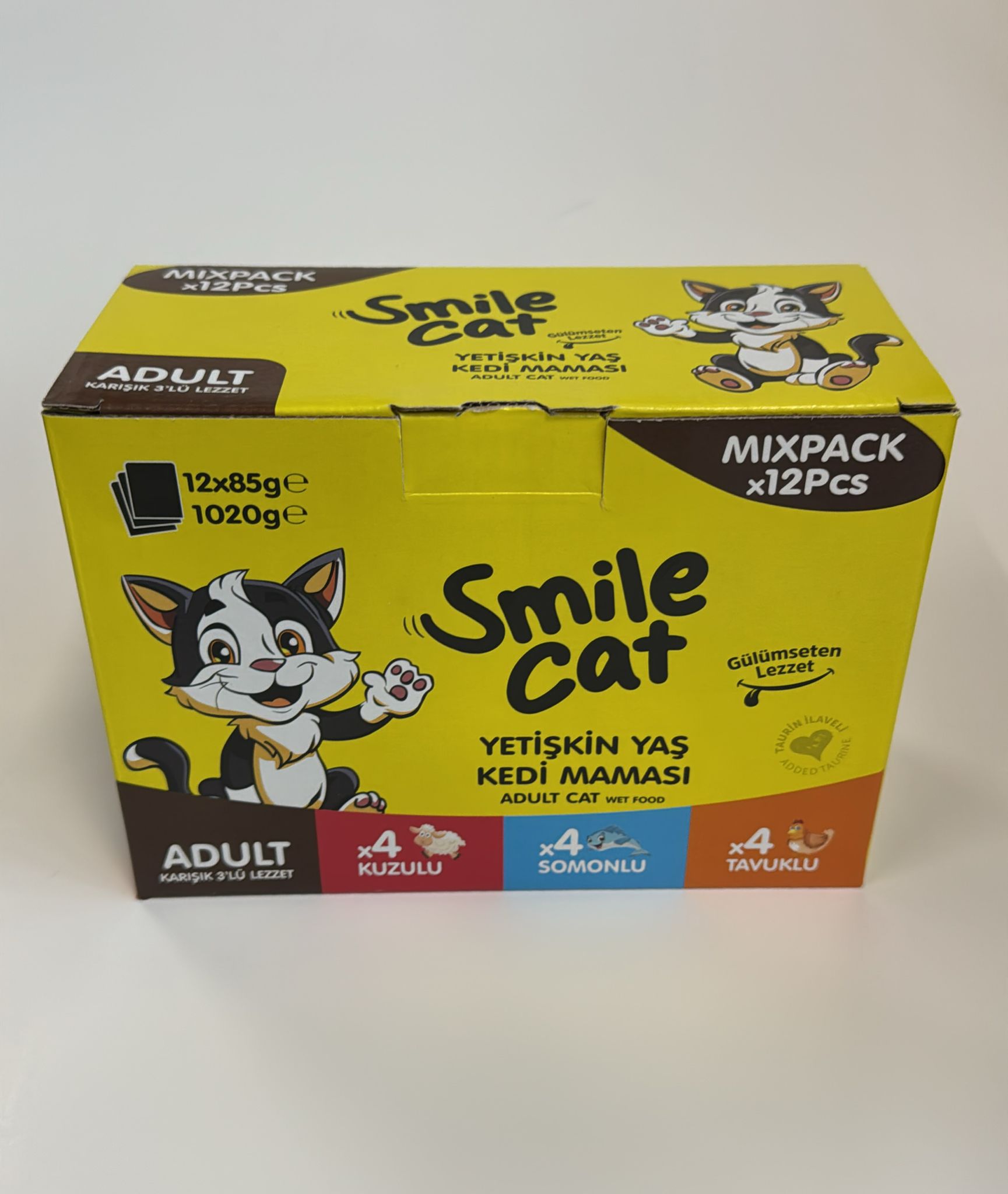Smile Kedi Maması Karma 12 adet